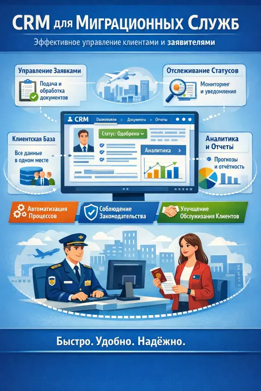 CRM для миграционных служб, учет мигрантов
