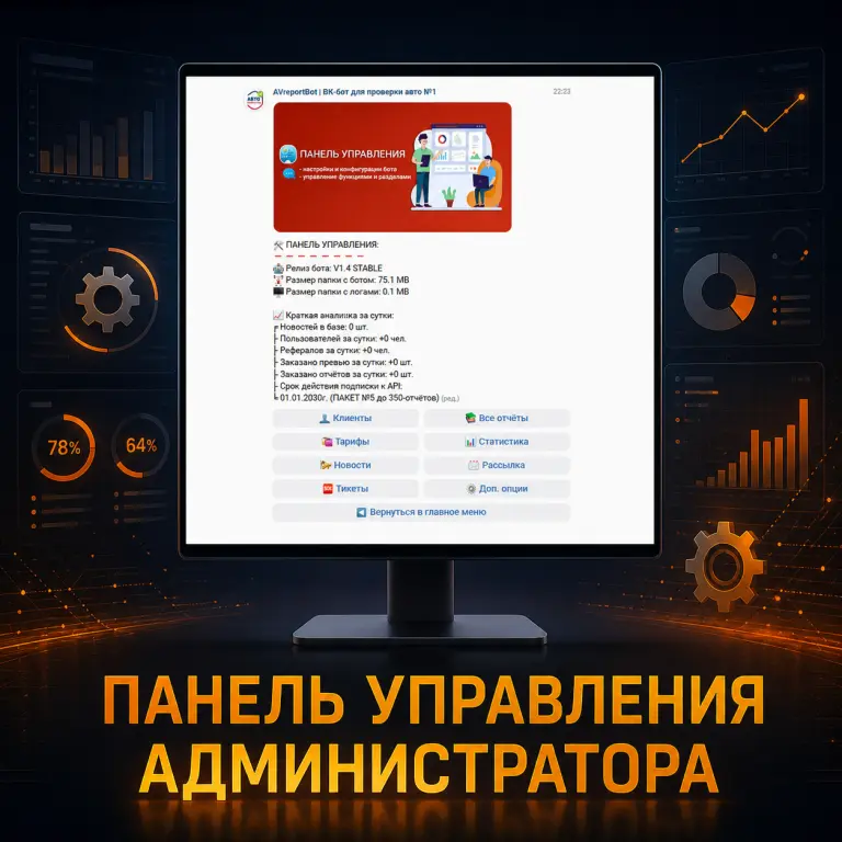 Бизнес проект: Готовый ВК-бот для Автопроверки