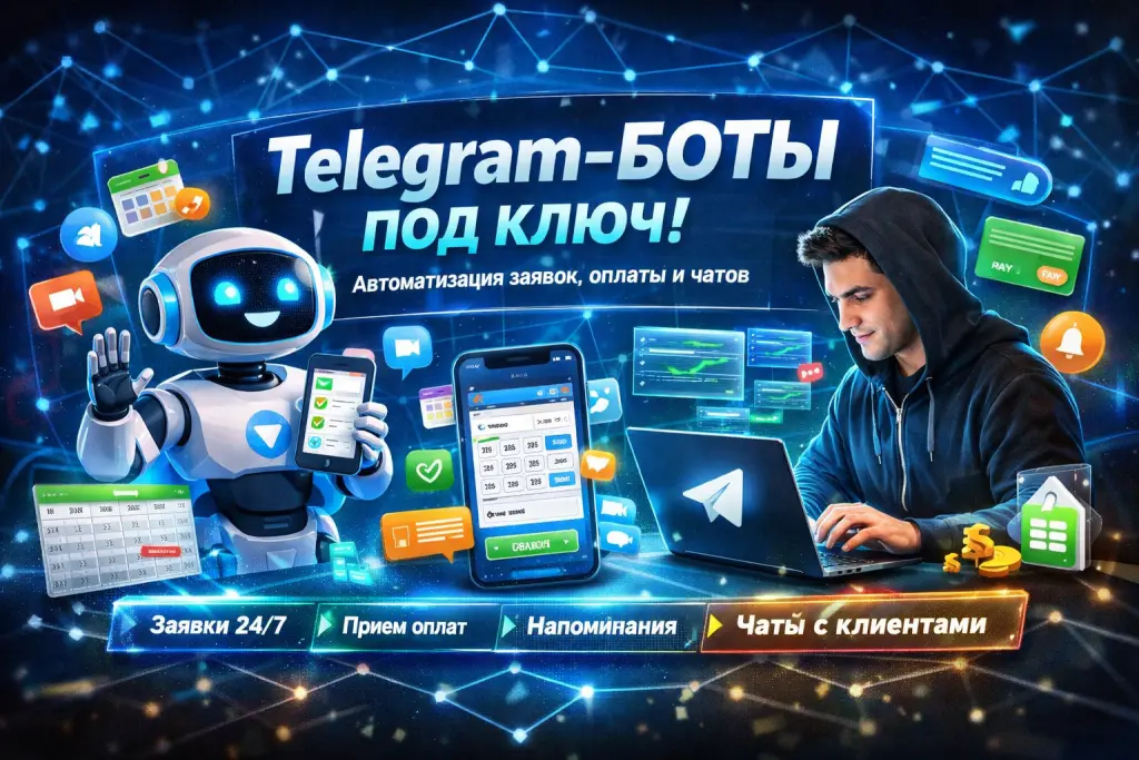 Telegram бот для авто записи клиентов